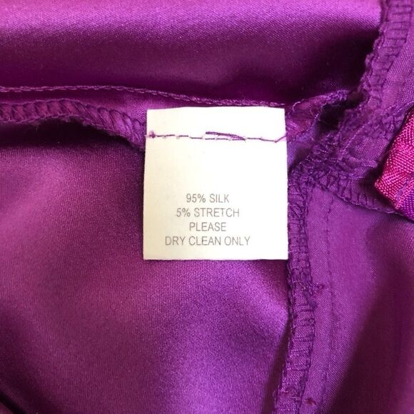 SILK CHARMEUSE LUXURY LAYERED ASYMMETRIC SHORT SKIRT - Picture 10 of 11